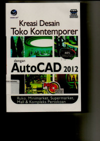 Kreasi Desain Toko kontemporer Dengan AutoCAD 2012