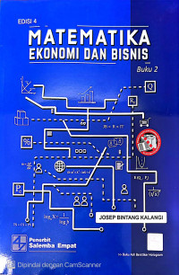 Matematika Ekonomi dan Bisnis : BuKu 2